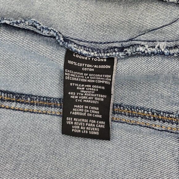 Looney Tunes Space Jam Members Only Denim Jacket - Picture 10 of 10